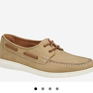 Men's JOHNSTON & MURPHY Tan Boat Shoes